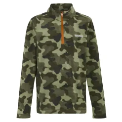 Kids' Hot Shot II Half Zip Fleece | Olive Green