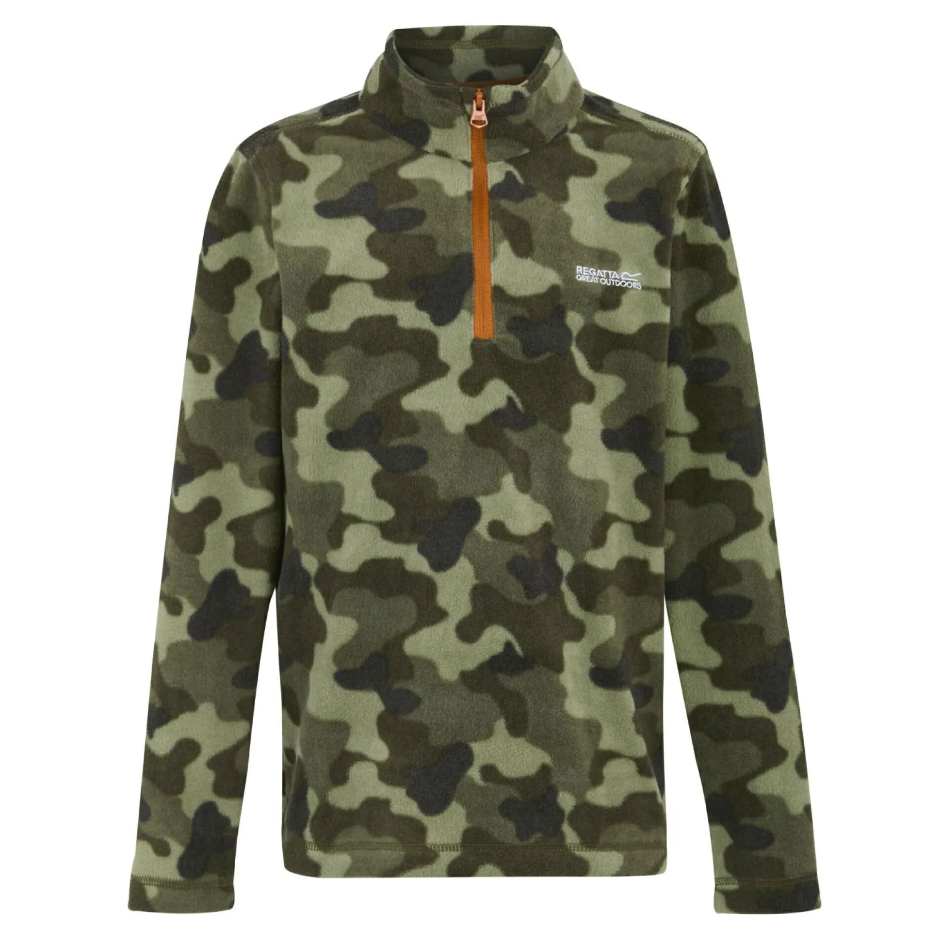 Kids' Hot Shot II Half Zip Fleece | Olive Green