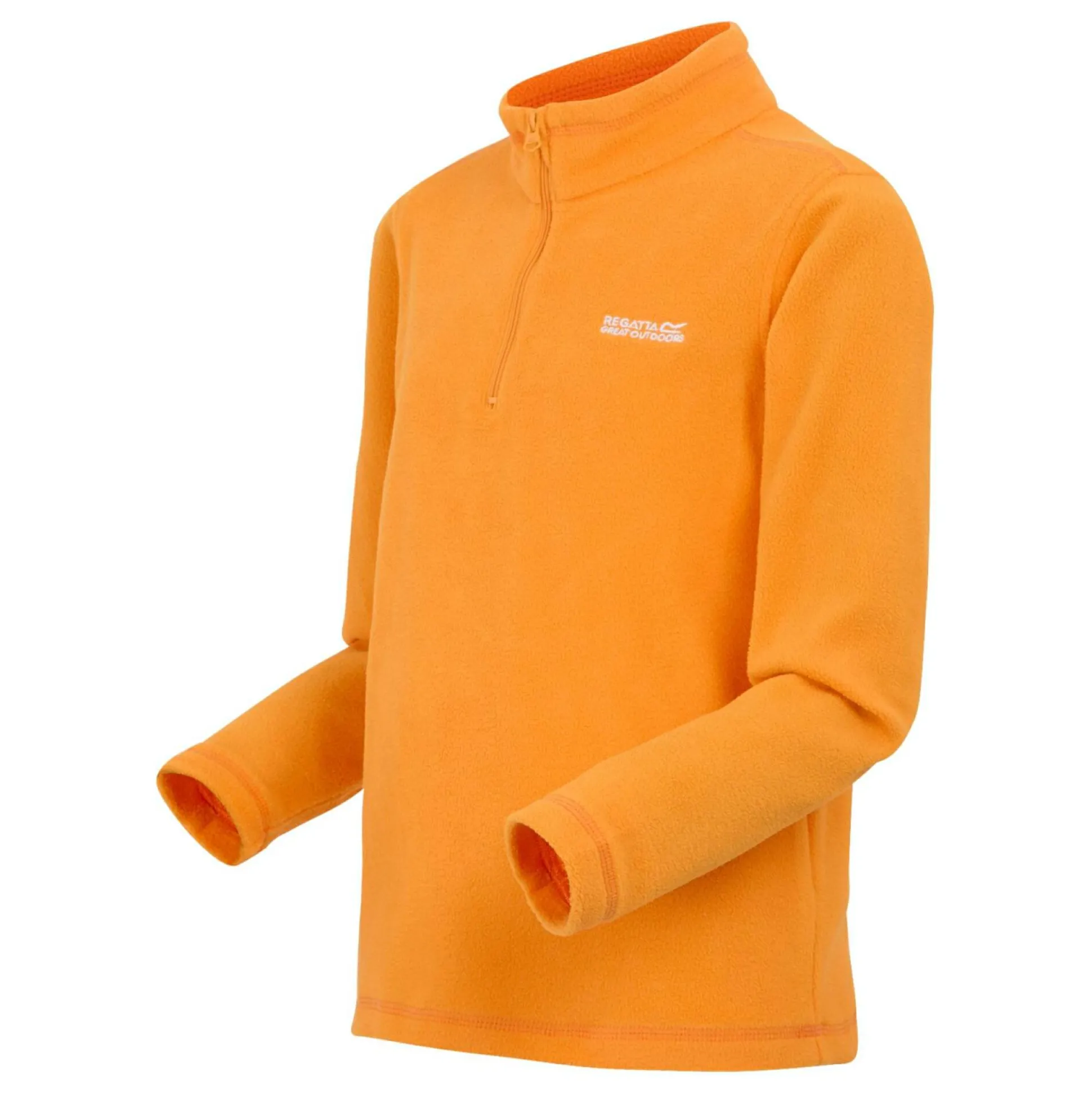Kids' Hot Shot II Half Zip Fleece | Bright Marigold