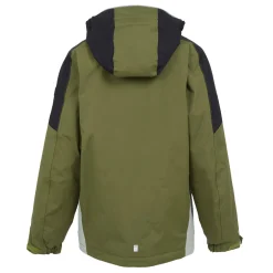Kids' Hurdle V Waterproof Jacket | Nephrite Green Black Abbey Stone
