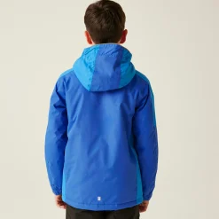 Kids' Hurdle V Waterproof Jacket | Olympian Blue Hydro Blue