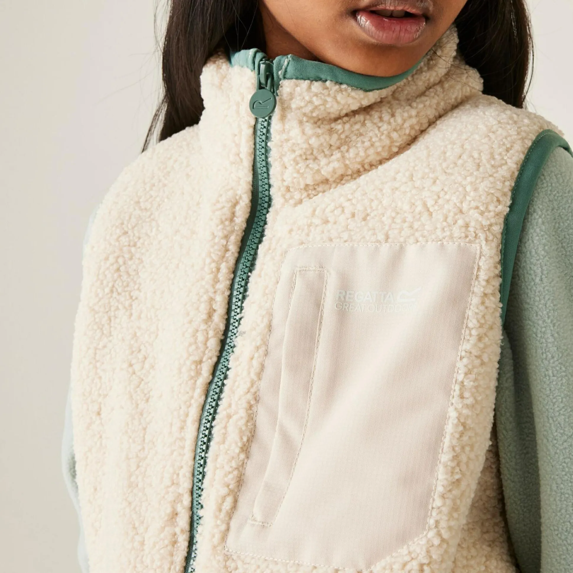 Kids' Junior Frankie Warm Bodywarmer | Beige
