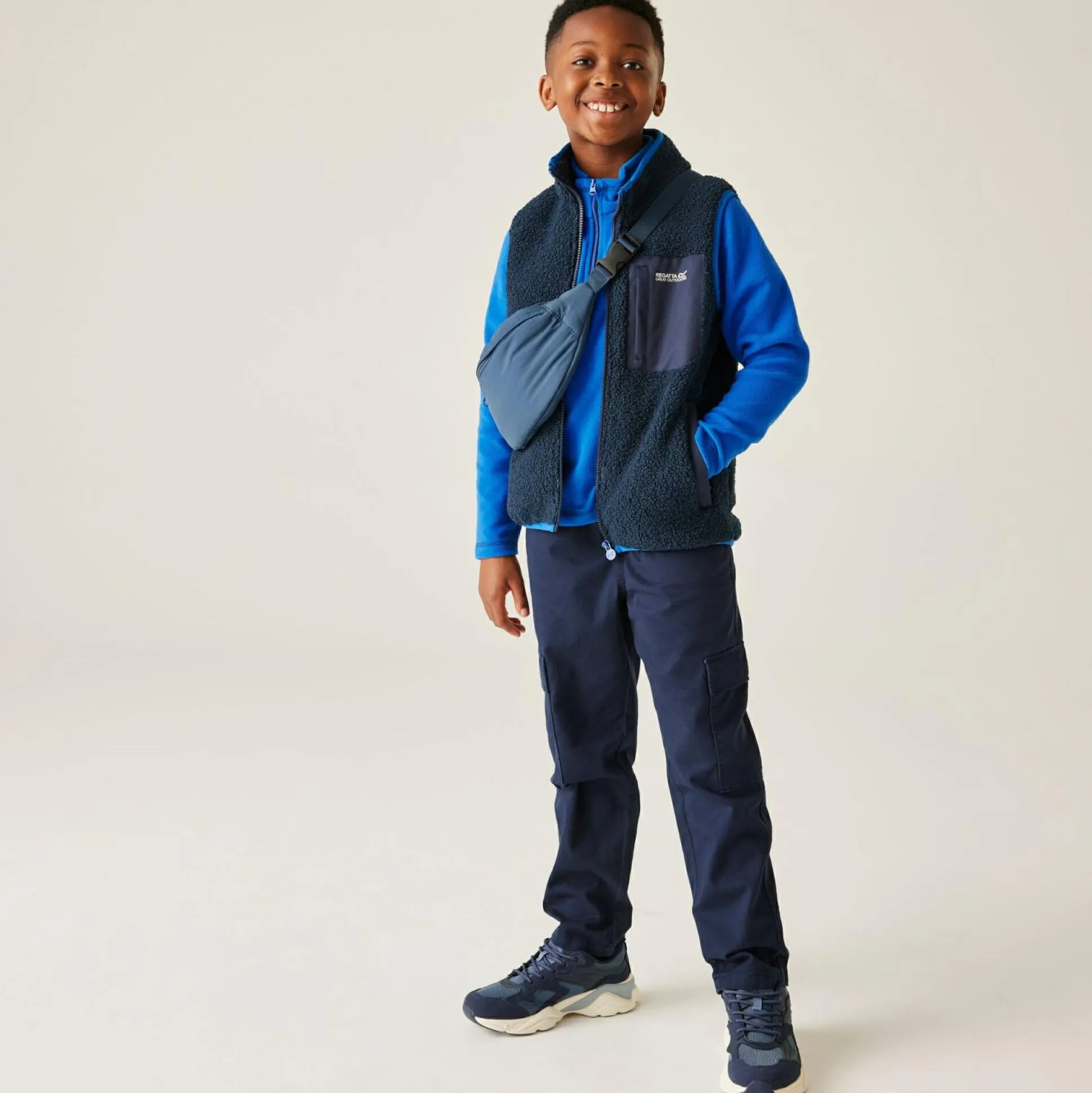 Kids' Junior Frankie Warm Bodywarmer | Navy Blue