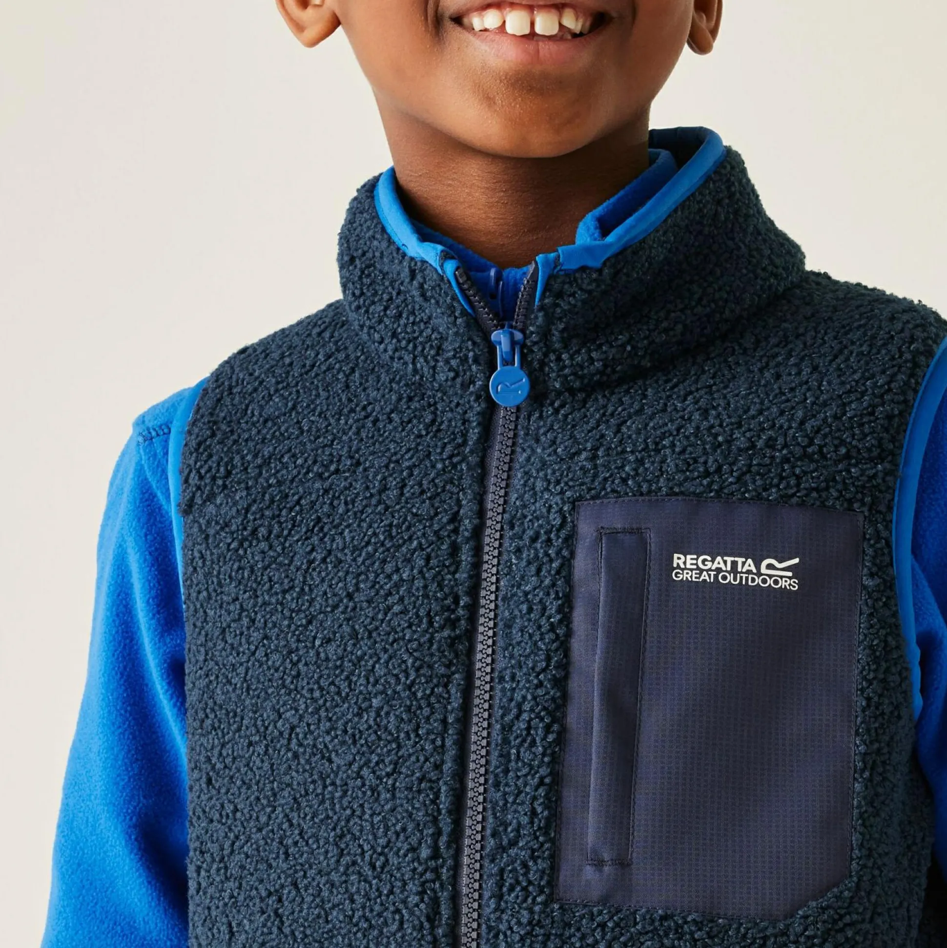 Kids' Junior Frankie Warm Bodywarmer | Navy Blue