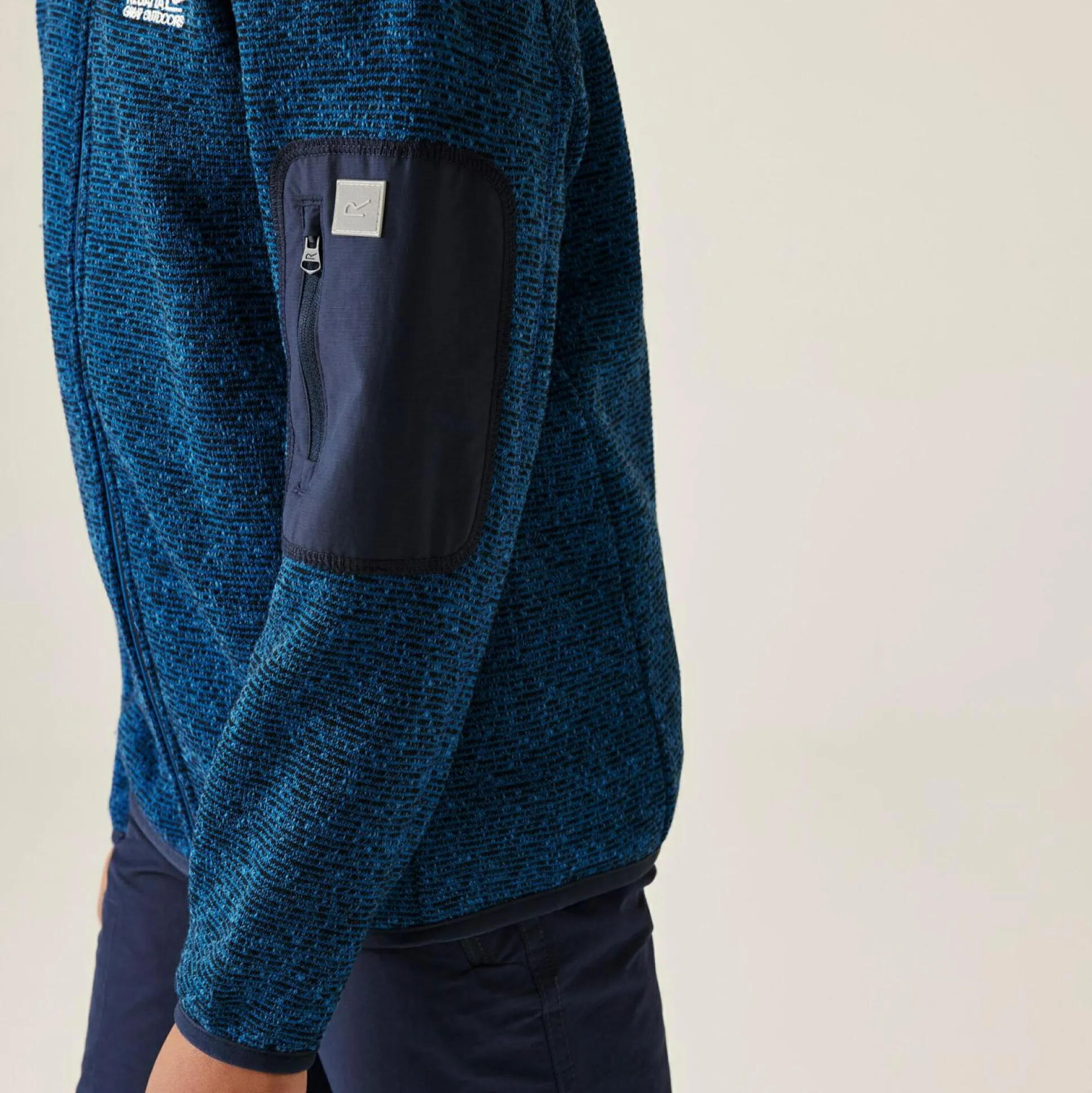 Kids' Junior Newhill Full Zip Fleece | Blue