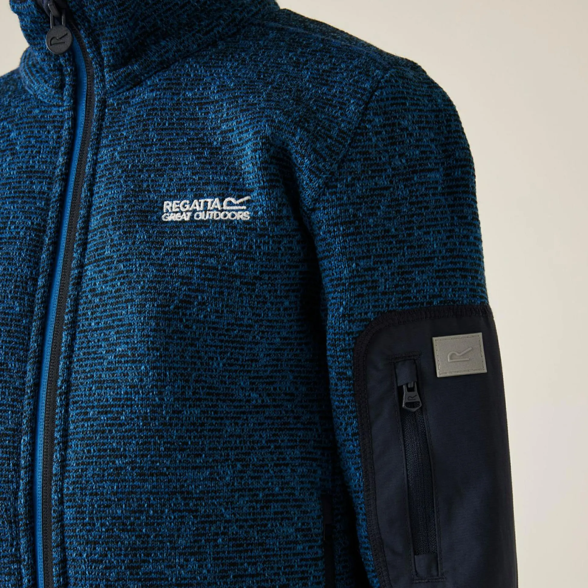 Kids' Junior Newhill Full Zip Fleece | Blue