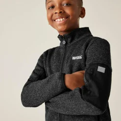 Kids' Junior Newhill Full Zip Fleece | Black