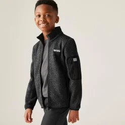 Kids' Junior Newhill Full Zip Fleece | Black