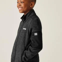 Kids' Junior Newhill Full Zip Fleece | Black