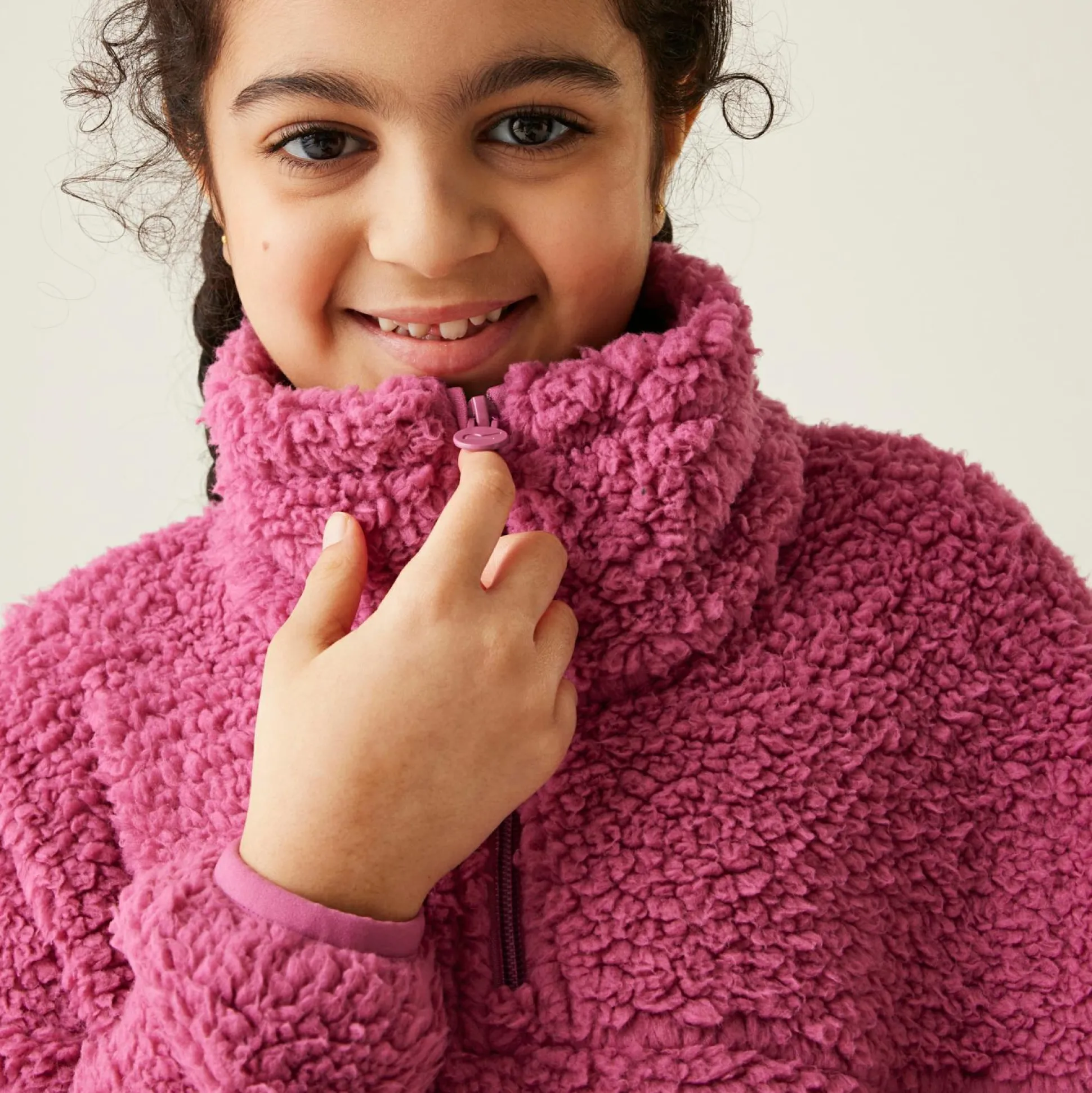 Kids' Kaliza Half Zip Fleece | Violet