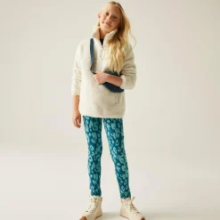 Kids' Kaliza Half Zip Fleece | Light Vanilla