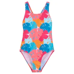 Kids' Katrisse Swimming Costume | Tropical Leaf Print