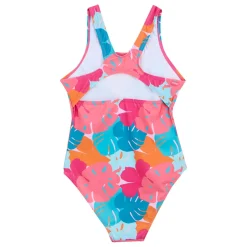 Kids' Katrisse Swimming Costume | Tropical Leaf Print