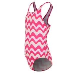 Kids' Katrisse Swimming Costume | Pop Wavy Stripe