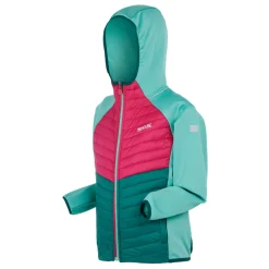 Kids' Kielder Hybrid VIII Jacket | Dusty Green Deep Pink