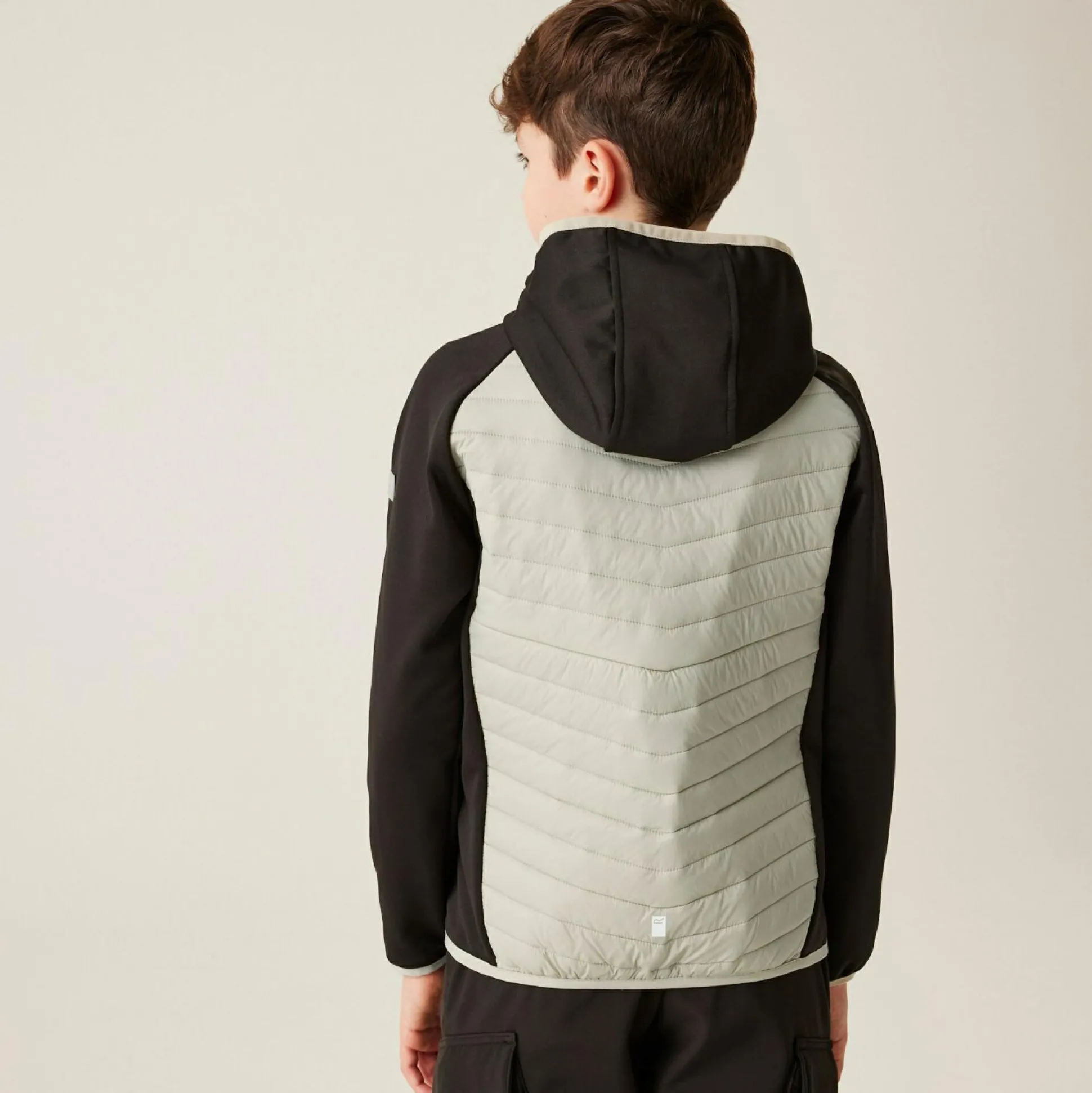 Kids' Kielder Hybrid VIII Jacket | Black Abbeystone