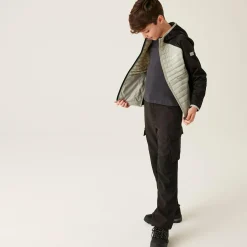 Kids' Kielder Hybrid VIII Jacket | Black Abbeystone