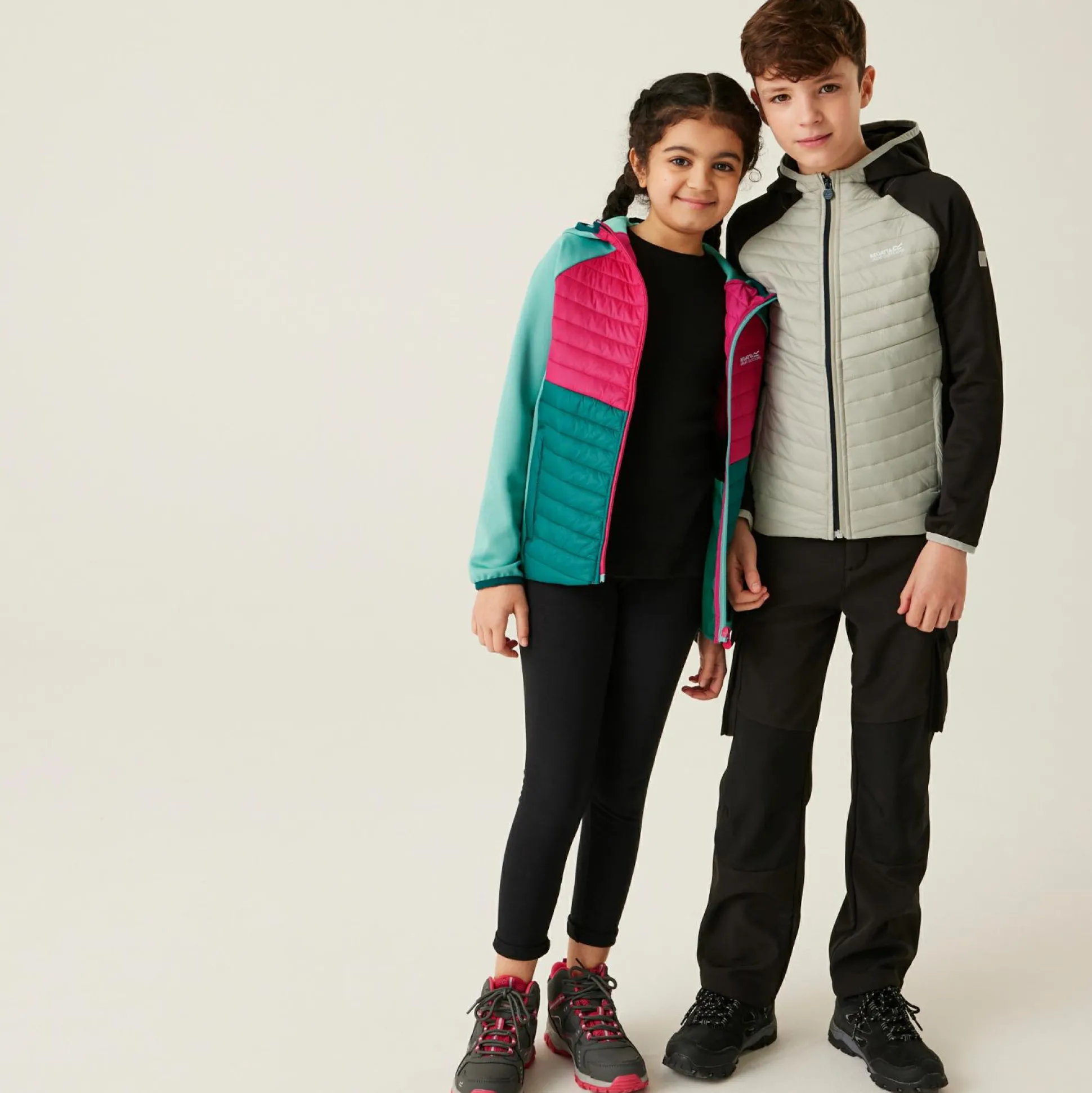 Kids' Kielder Hybrid VIII Jacket | Black Abbeystone