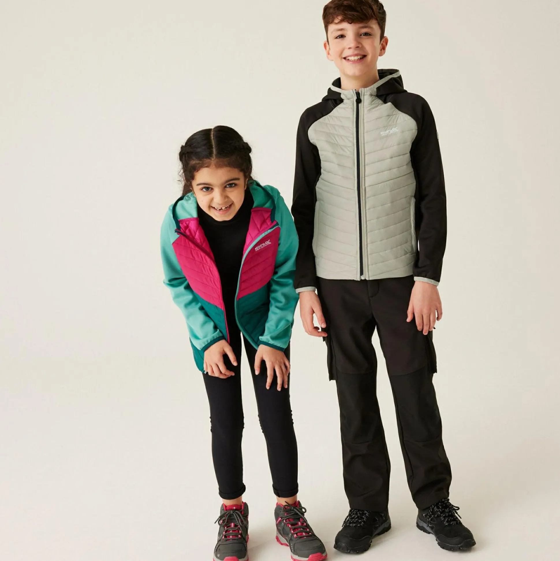Kids' Kielder Hybrid VIII Jacket | Black Abbeystone