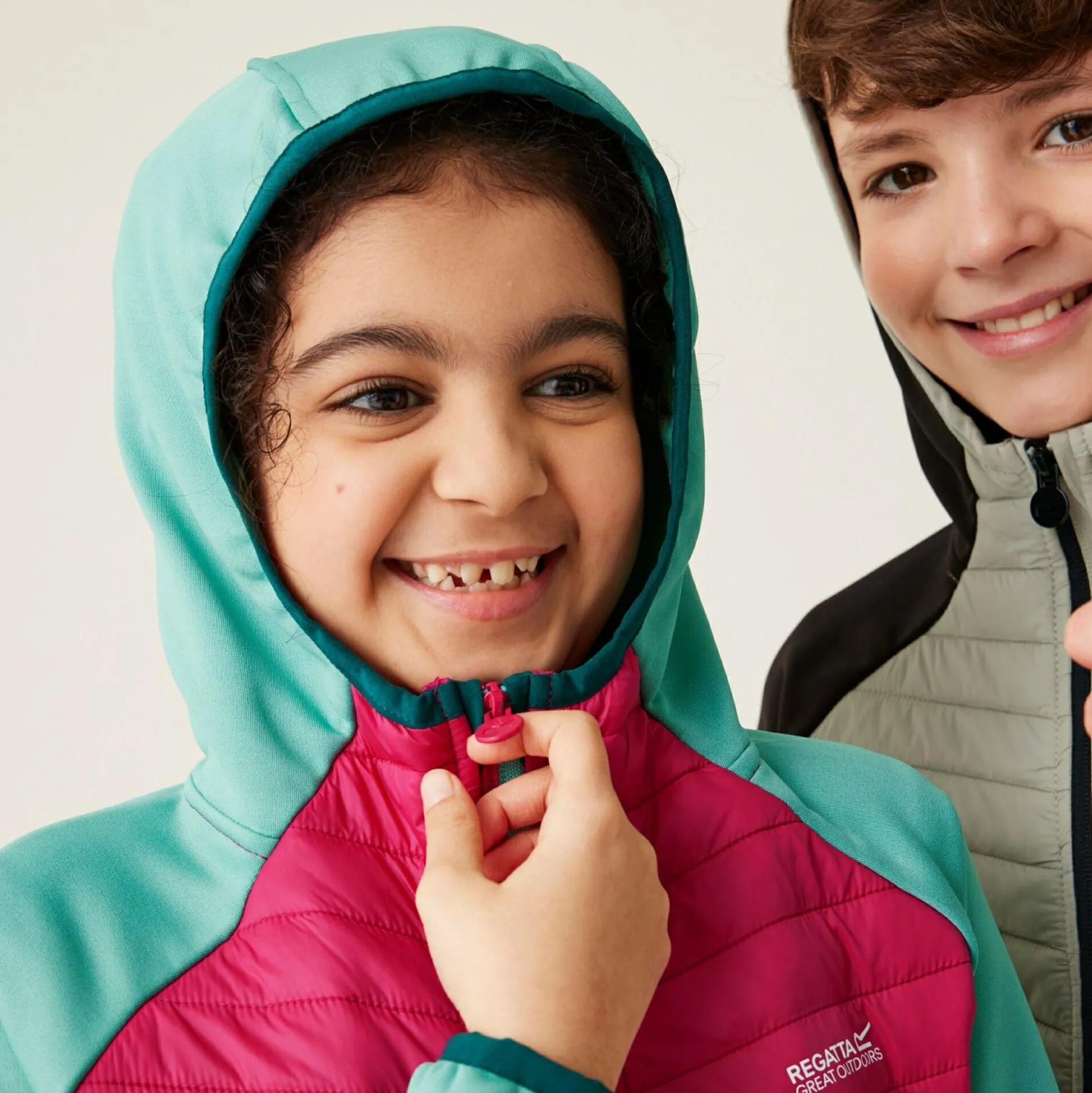 Kids' Kielder Hybrid VIII Jacket | Black Abbeystone