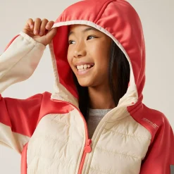 Kids' Kielder IX Hybrid Jacket | Light Vanilla Peach Bloom