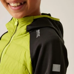 Kids' Kielder IX Hybrid Jacket | Nephrite Green Grenoble Green Black