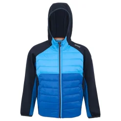 Kids' Kielder IX Hybrid Jacket | Olympian Blue Elysium Blue Navy Tango Tangerine