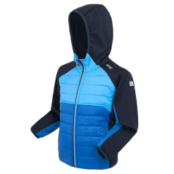 Kids' Kielder IX Hybrid Jacket | Olympian Blue Elysium Blue Navy Tango Tangerine