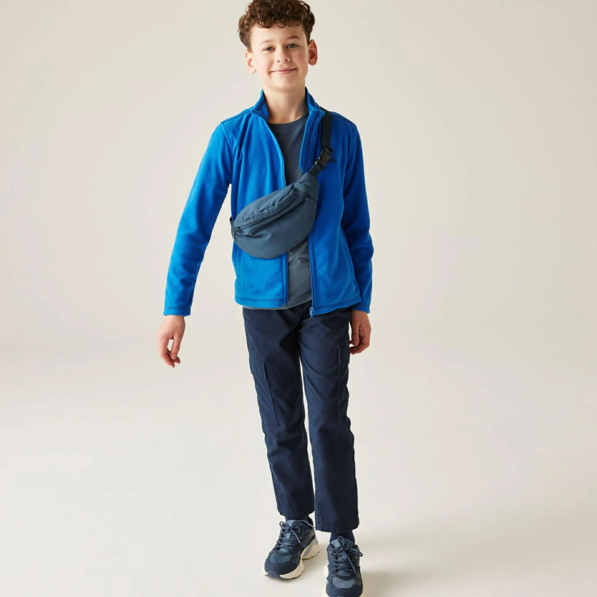 Kids' King II Full Zip Fleece | Navy Blue