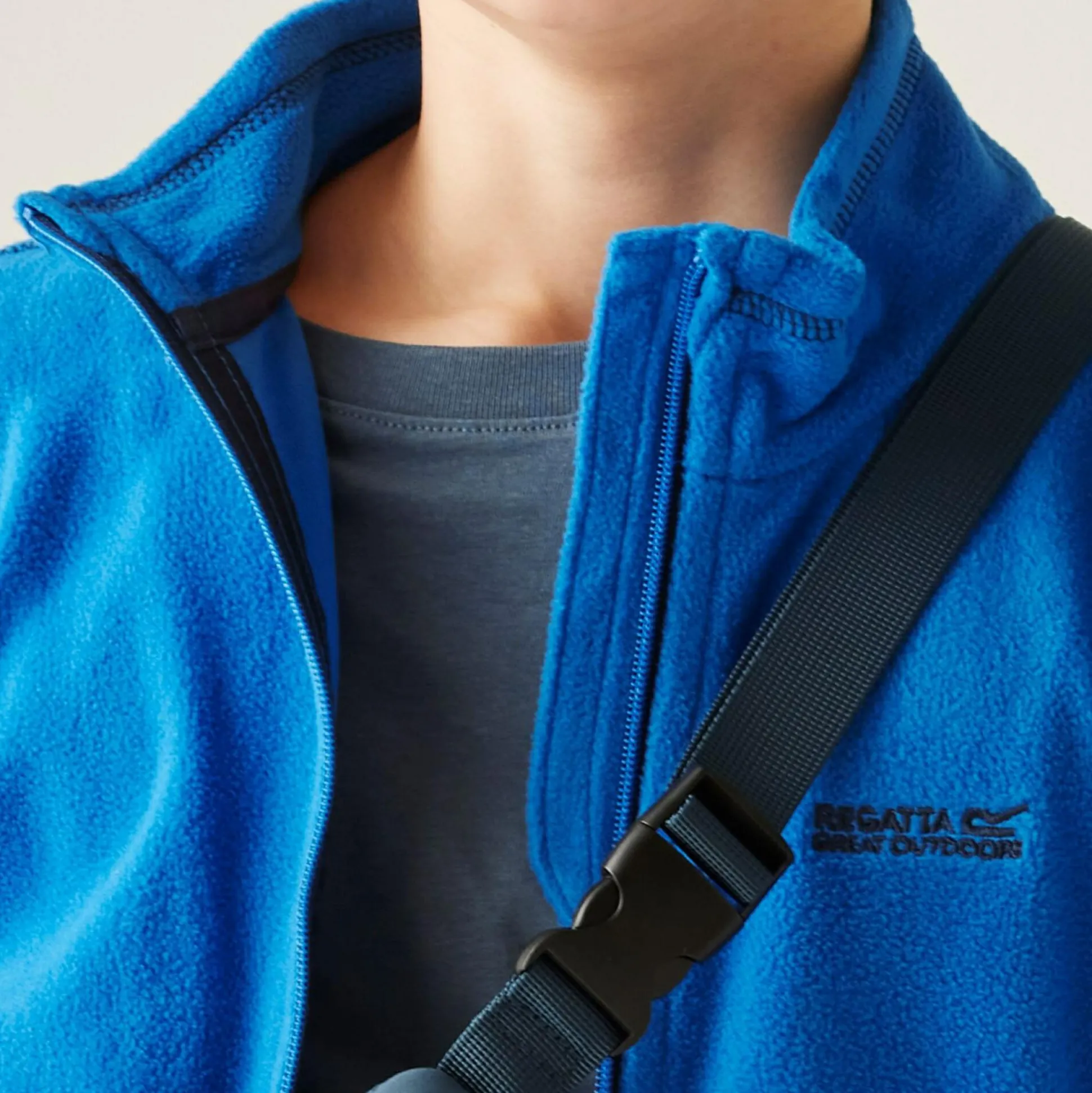 Kids' King II Full Zip Fleece | Navy Blue