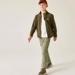 Kids' King II Full Zip Fleece | Olive Night