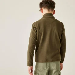 Kids' King II Full Zip Fleece | Olive Night