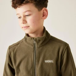 Kids' King II Full Zip Fleece | Olive Night