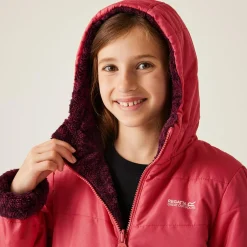 Kids' Kyrell Reversible Jacket | Mineral Red Burgundy Zebra