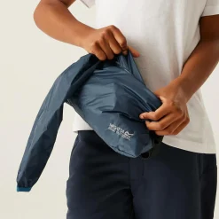 Kids' Lever II Waterproof Packaway Jacket | Moonlight Denim