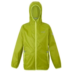 Kids' Lever II Waterproof Packaway Jacket | Grenoble Green Wild Lime