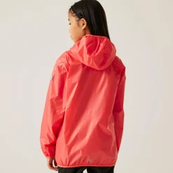 Kids' Lever II Waterproof Packaway Jacket | Peach Bloom