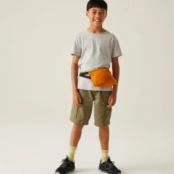 Kids' Lever II Waterproof Packaway Jacket | Fox Bright Marigold