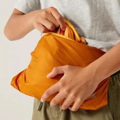Kids' Lever II Waterproof Packaway Jacket | Fox Bright Marigold