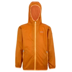 Kids' Lever II Waterproof Packaway Jacket | Fox Bright Marigold