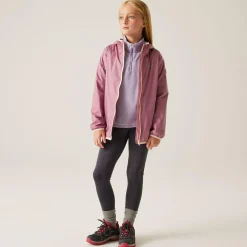 Kids' Lever II Waterproof Packaway Jacket | Lilas Light Vanilla