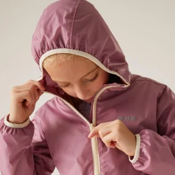 Kids' Lever II Waterproof Packaway Jacket | Lilas Light Vanilla