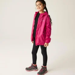 Kids' Lever II Waterproof Packaway Jacket | Pink Potion