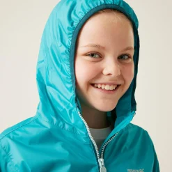 Kids' Lever II Waterproof Packaway Jacket | Tahoe Blue