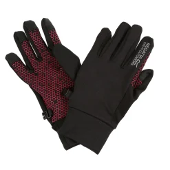 Kids' Lightweight Grippy Gloves II | Black Pink Potion