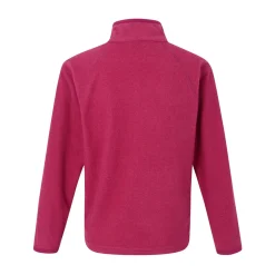 Kids' Loco Half Zip Fleece | Berry Pink