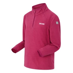 Kids' Loco Half Zip Fleece | Berry Pink