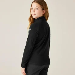 Kids' Loco Half Zip Fleece | Black