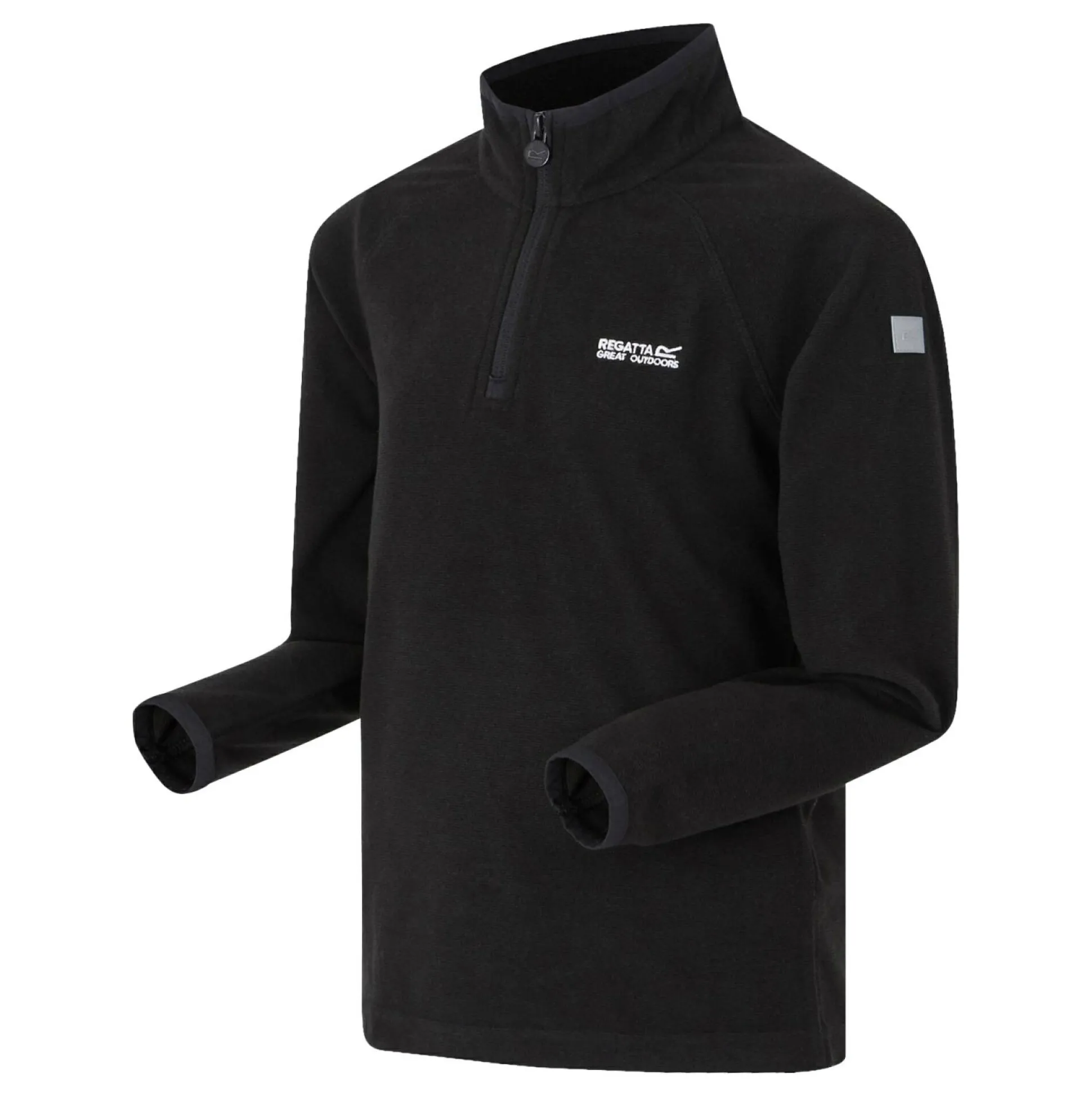 Kids' Loco Half Zip Fleece | Black