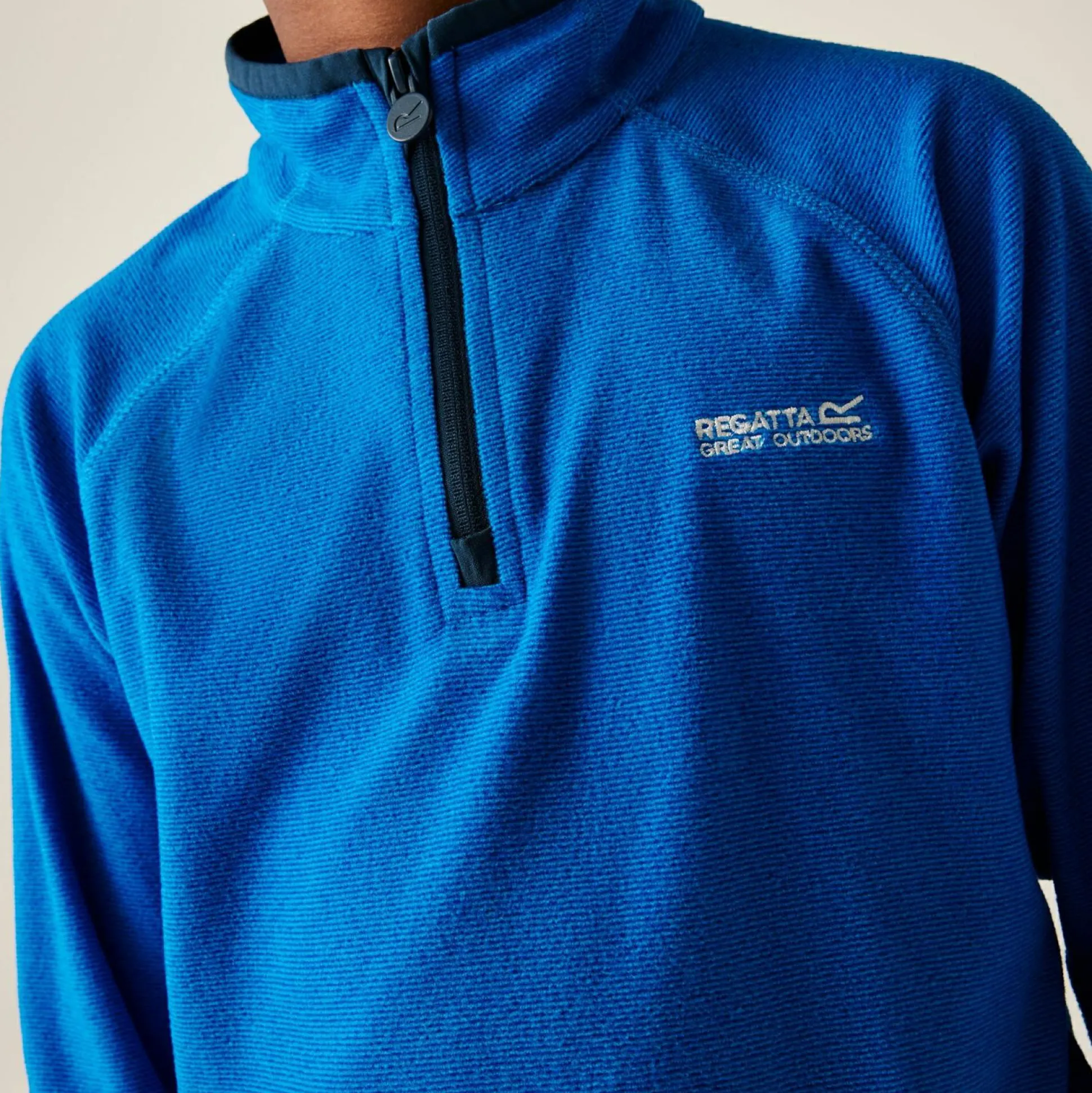 Kids' Loco Half Zip Fleece | Indigo Blue